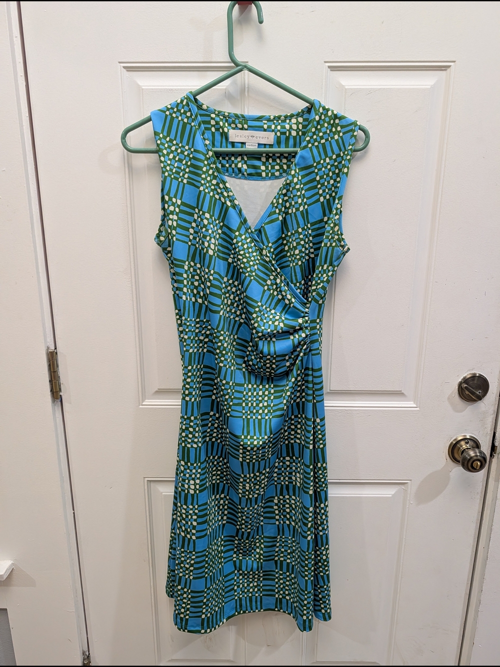 Lesley Evers Gina Dress Geometric Print
